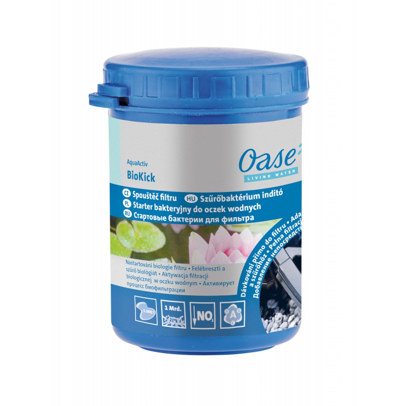 Oase AquaActiv BioKick 100 ml - bacterial starter for ponds.